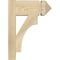 Ekena Millwork Westlake Arts & Crafts Rough Sawn Outlooker, Douglas Fir, 6"W x 12"D x 16"H OUT06X12X16WTL03RDF - alternate 2